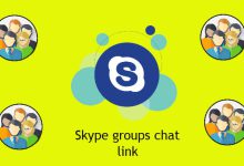 آموزش تصویری ارسال لینک گروه اسکایپ | چگونه از طریق لینک وارد گروه skype شویم؟