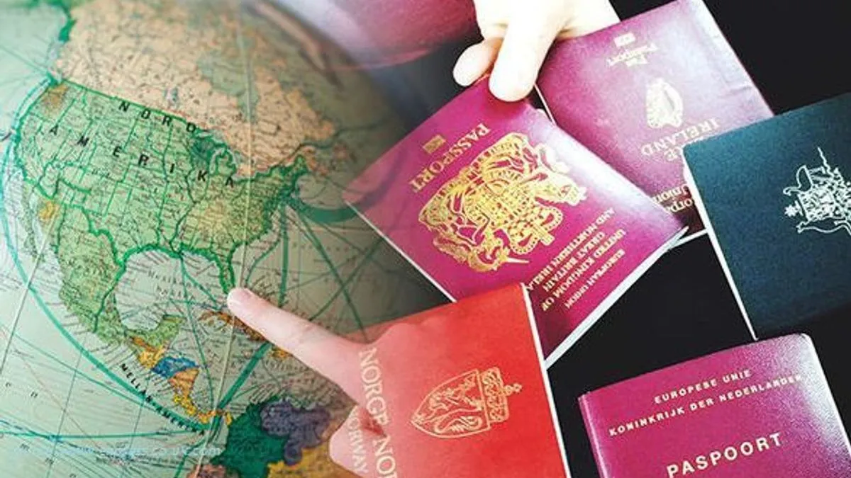 تفاوت اعتبار پاسپورت ها در سال 2023 